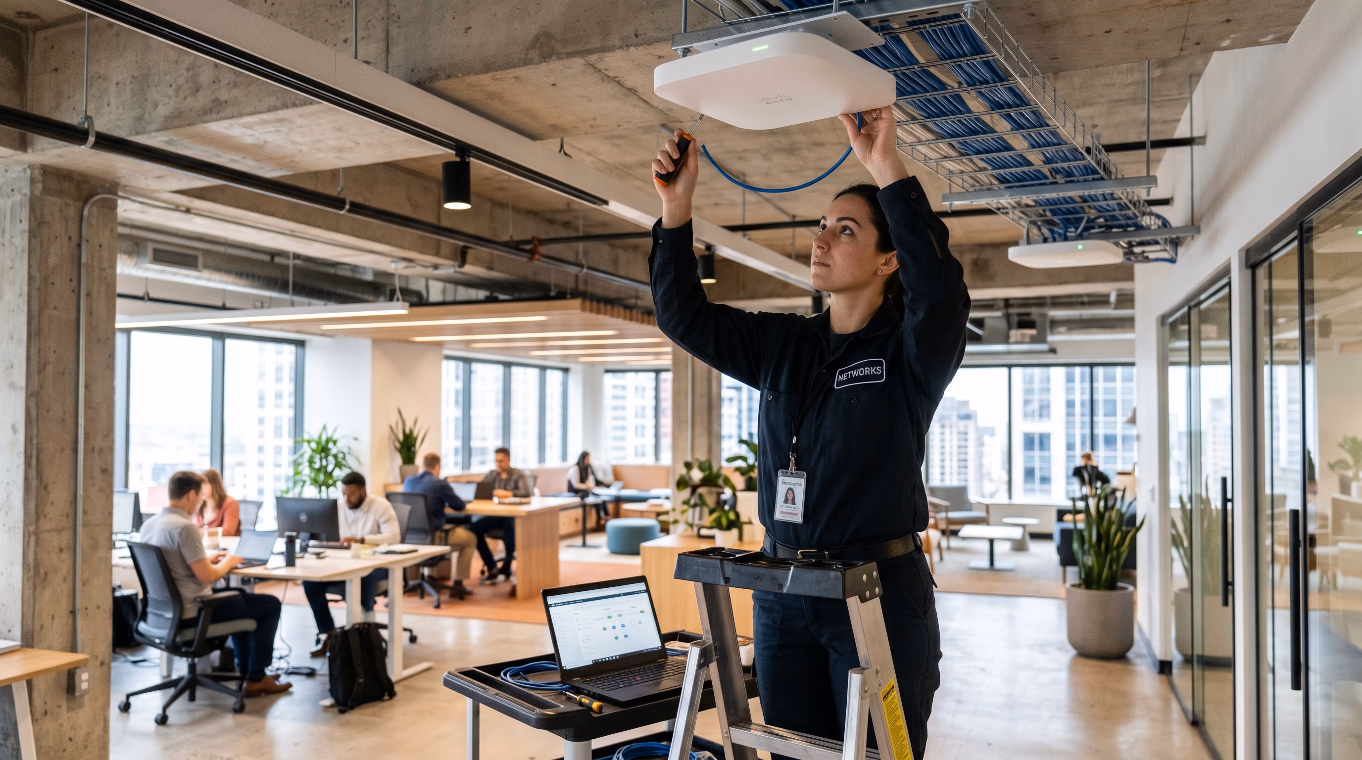 Redes y WiFi Empresarial en Madrid